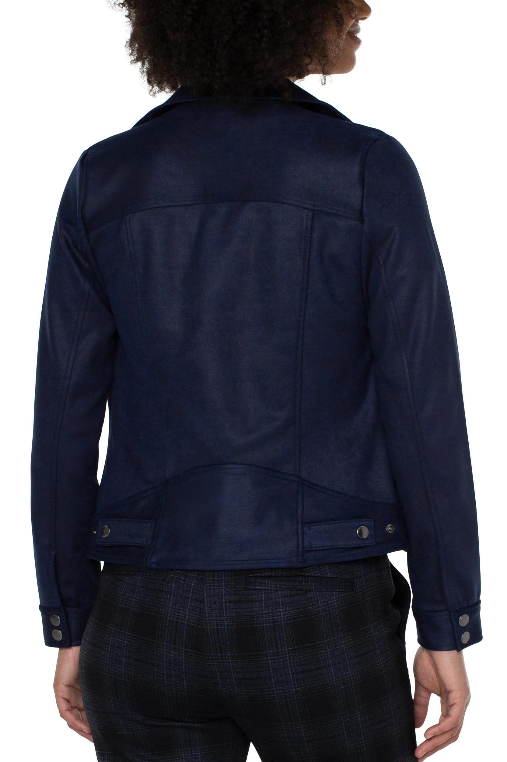 Moto Jacket- Mystic Navy Product Image