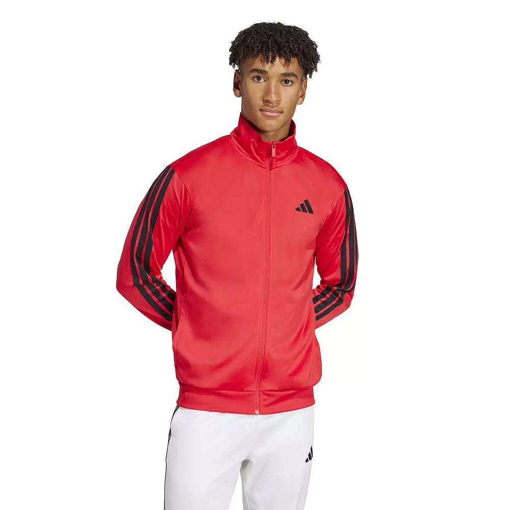 Men's adidas 3-Stripes Tricot Regular Sportswear Track Jacket,  Product Image