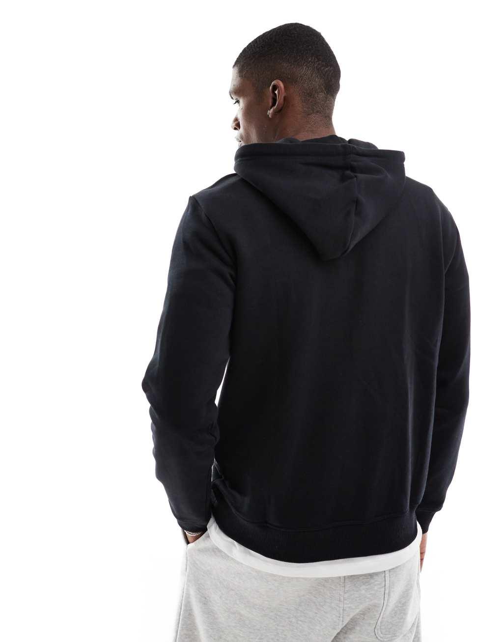 Only & Sons hoodie in black Product Image