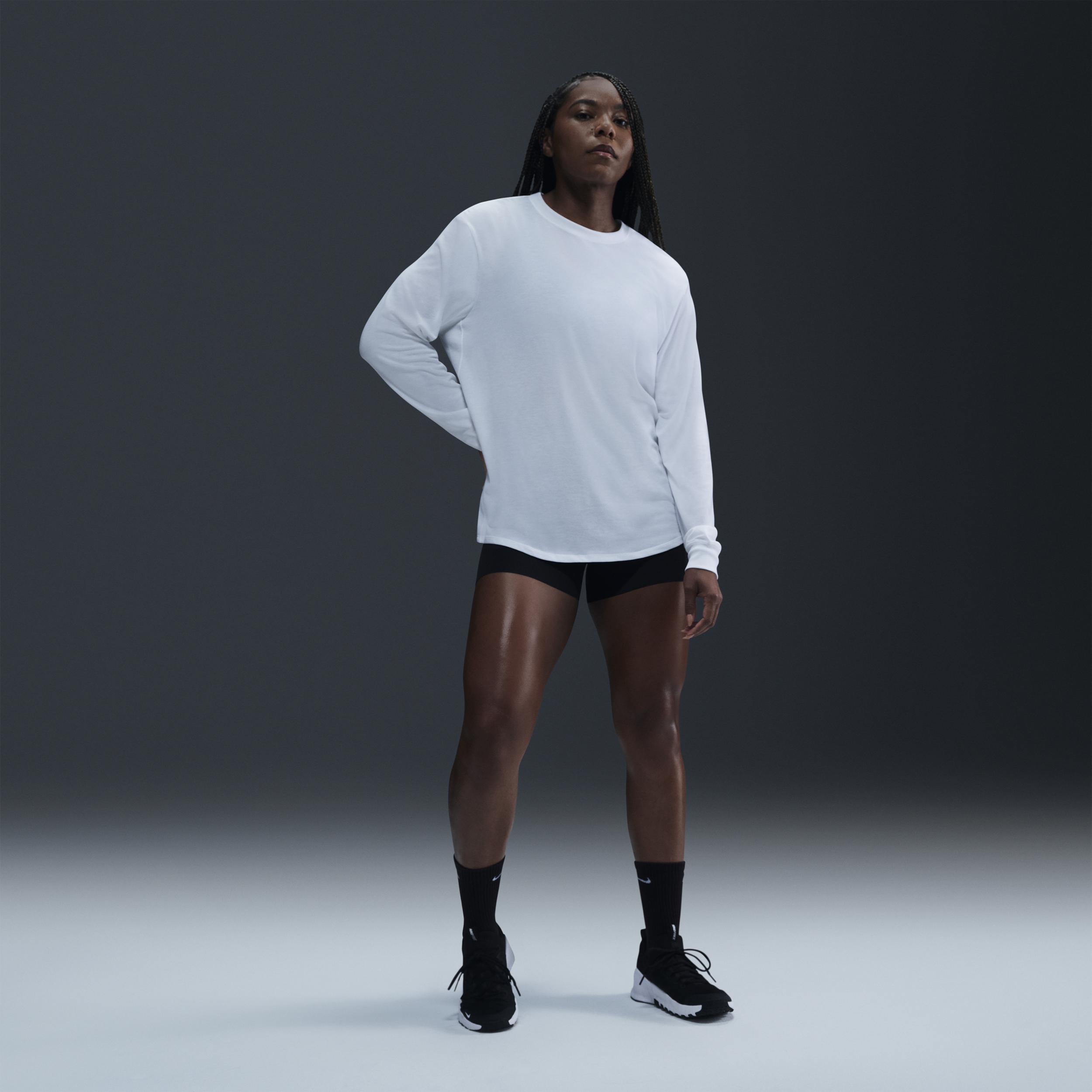Nike Women's One Relaxed Dri-FIT Long-Sleeve Top Product Image