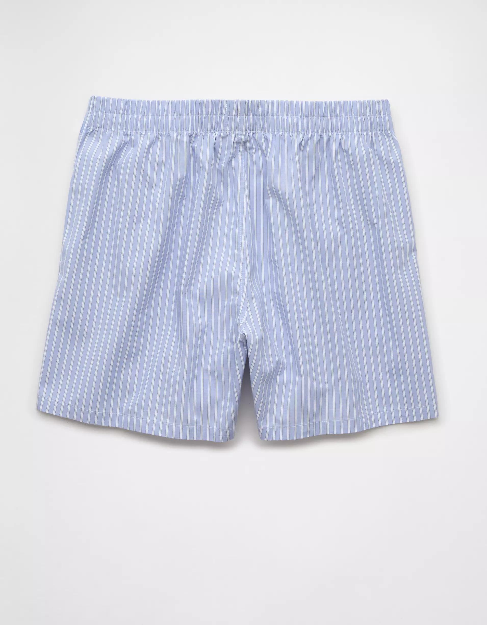 AEO Men's Striped Poplin Pocket Boxer Short Product Image