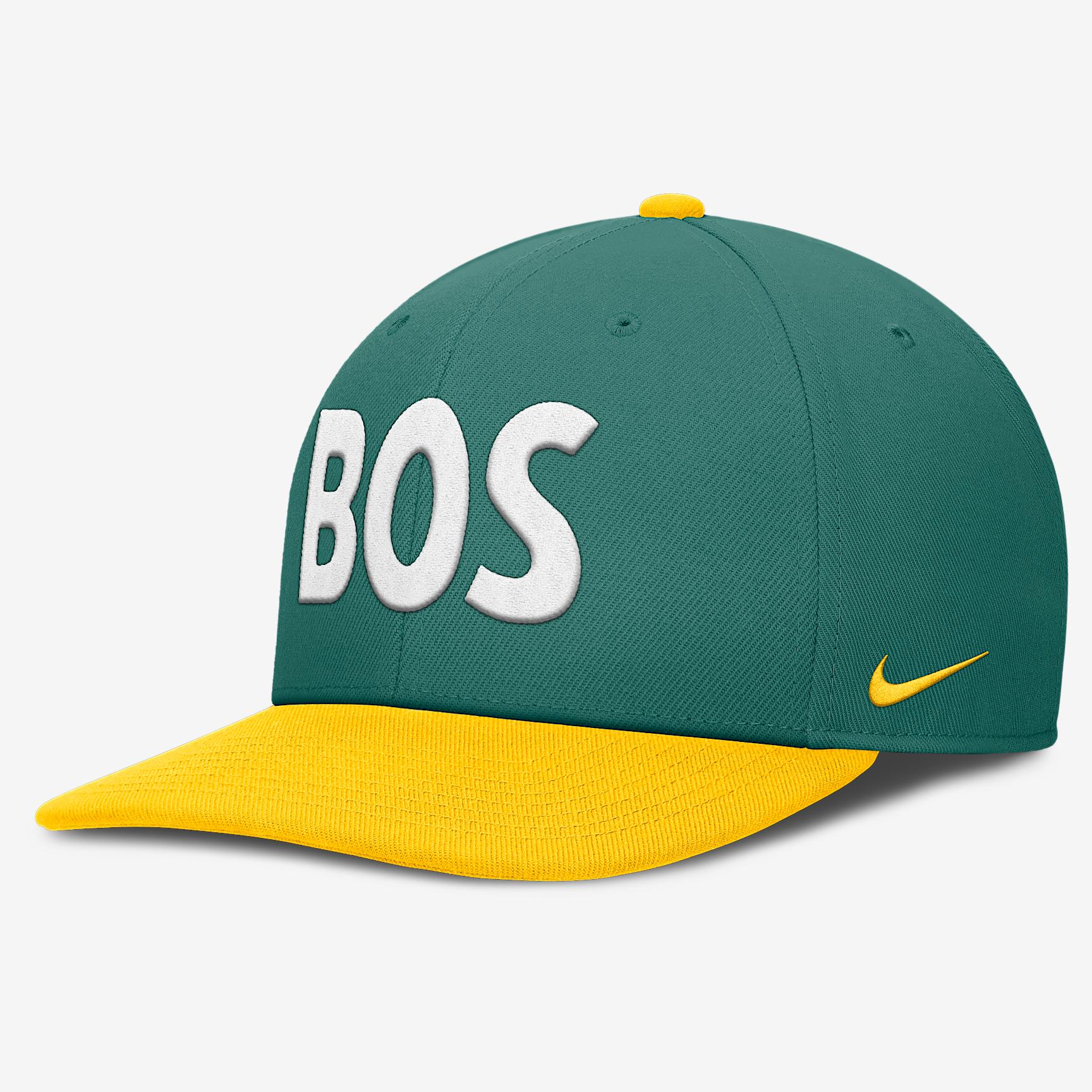 Boston Red Sox City Connect Pro Men's Nike Dri-FIT MLB Adjustable Hat Product Image