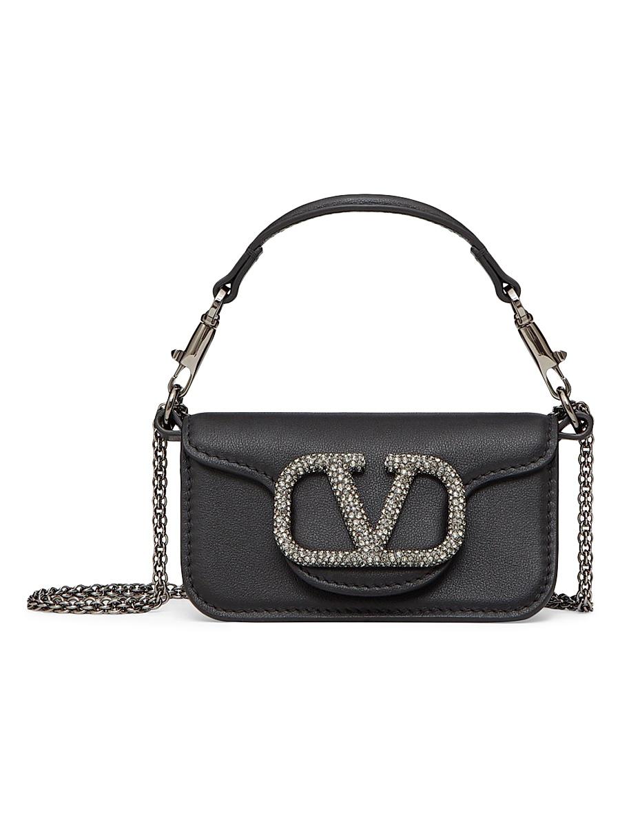 Womens Loc Micro Bag With Chain And Jewel Logo Product Image