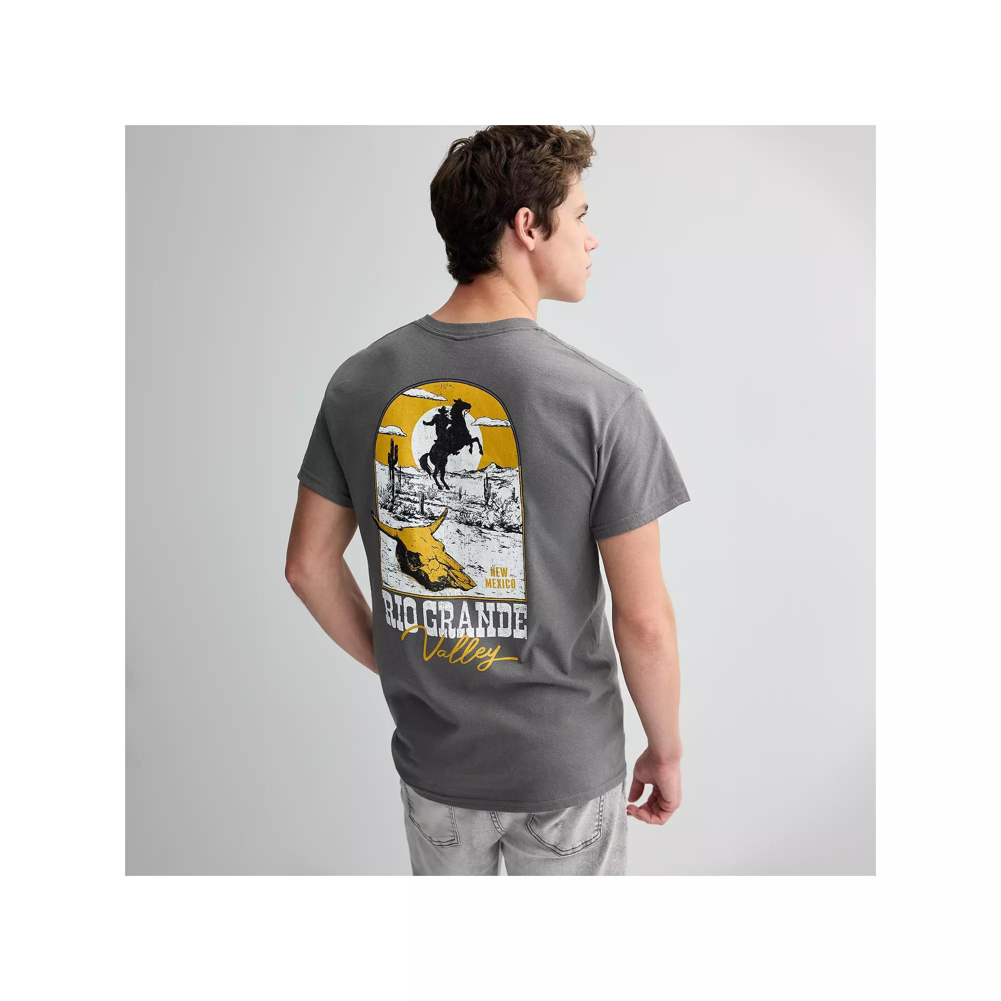 Men's Retrofit Rio Grande Valley Graphic Tee, Size: XXL, Grey Product Image