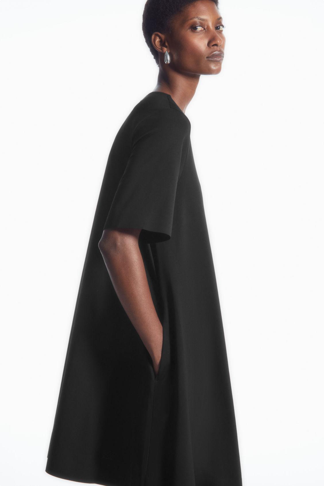 FLARED MINI T-SHIRT DRESS Product Image