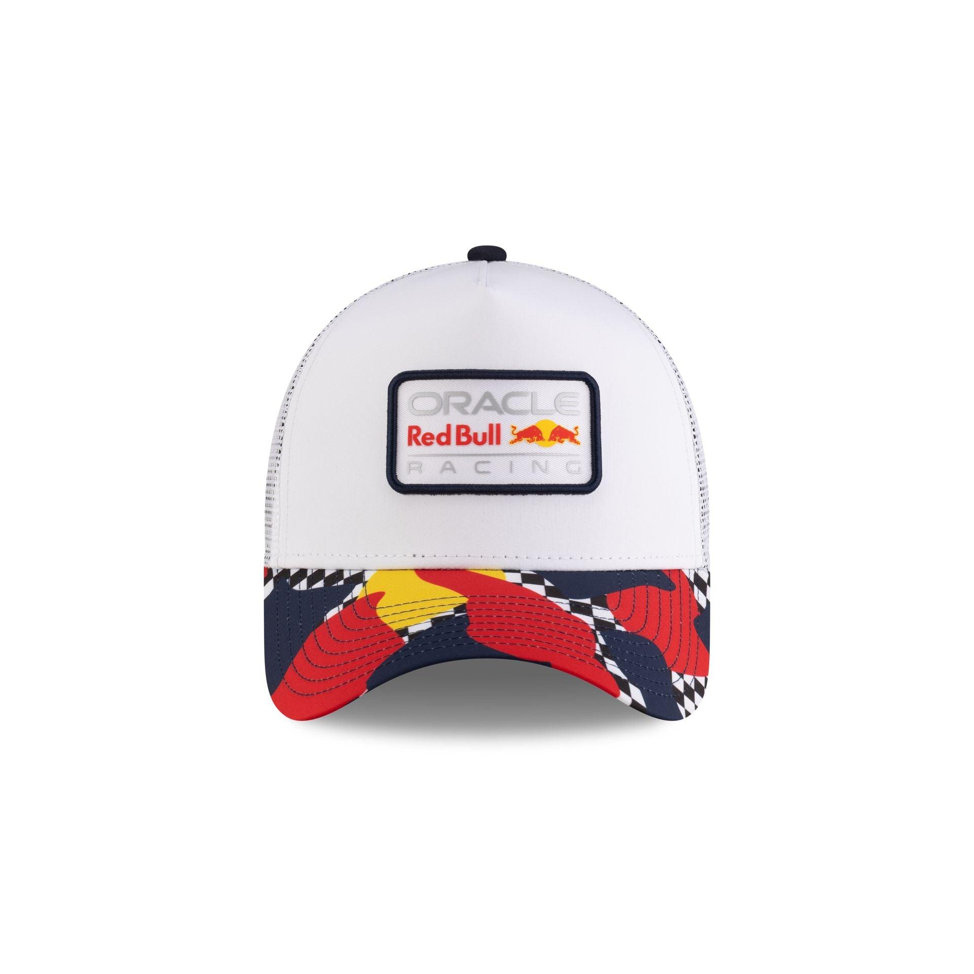 Oracle Red Bull Racing Abstract 9FORTY A-Frame Trucker Hat Male Product Image