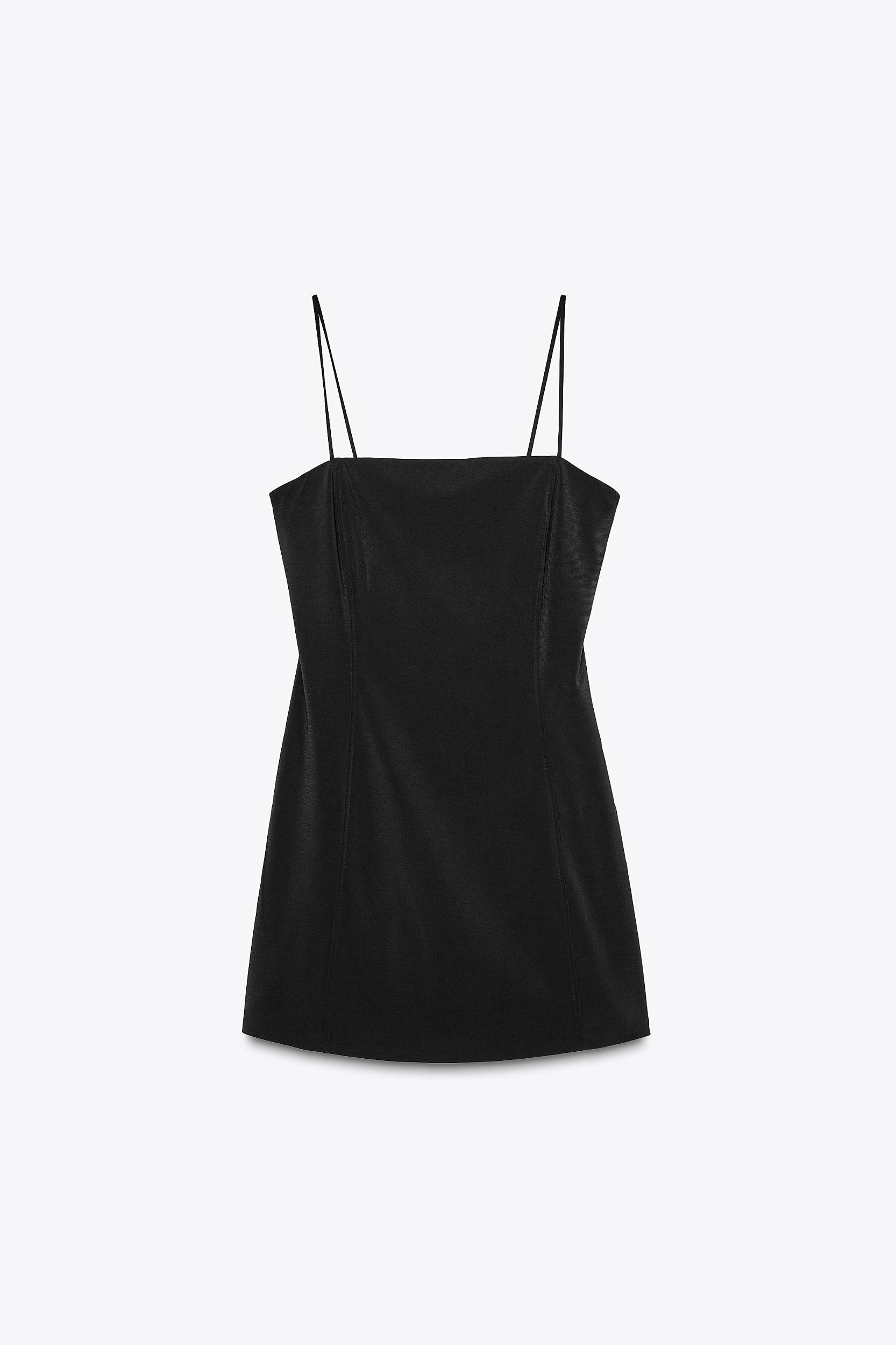 SHORT CREPE DRESS Product Image