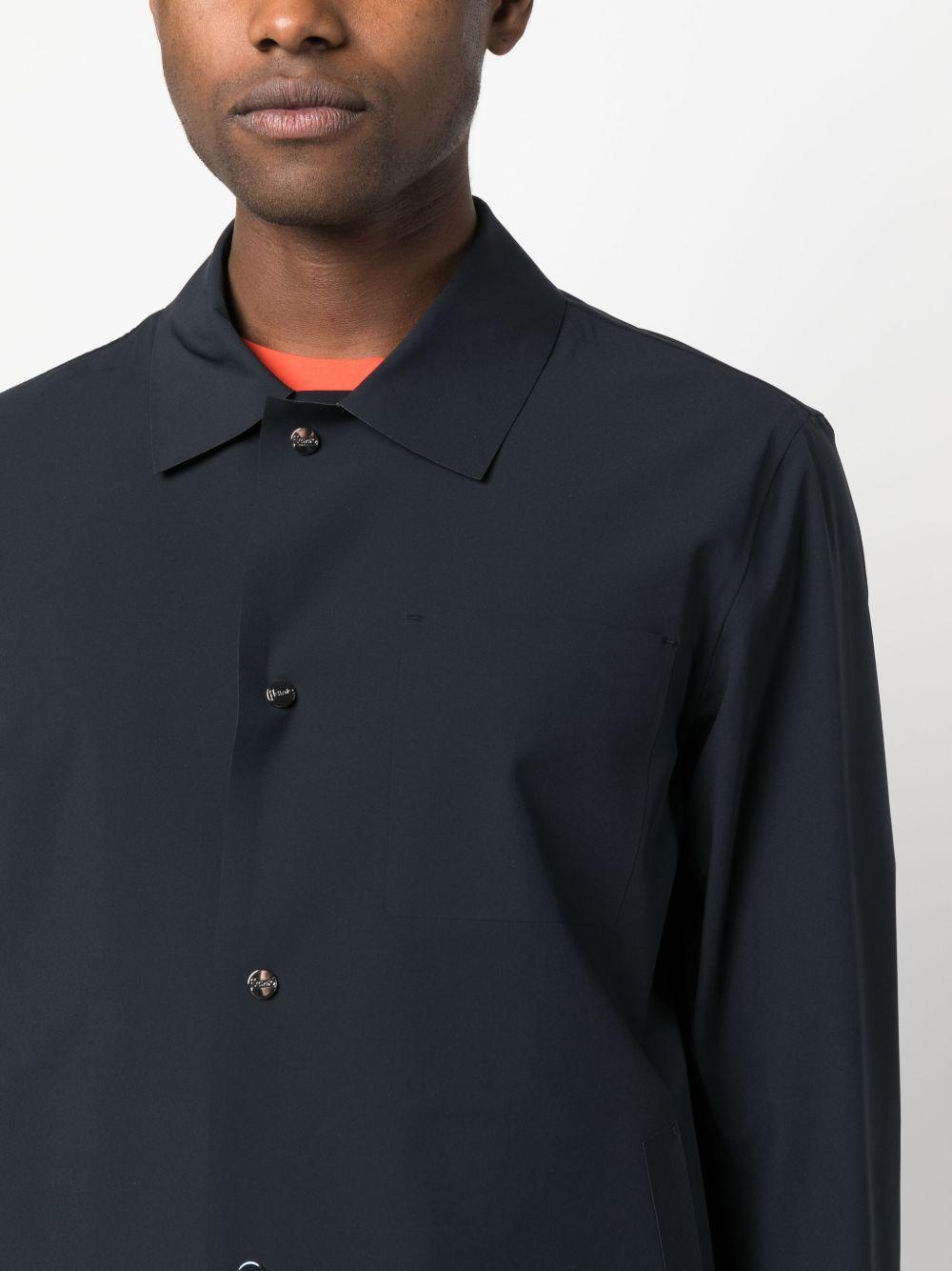plain shirt jacket Product Image