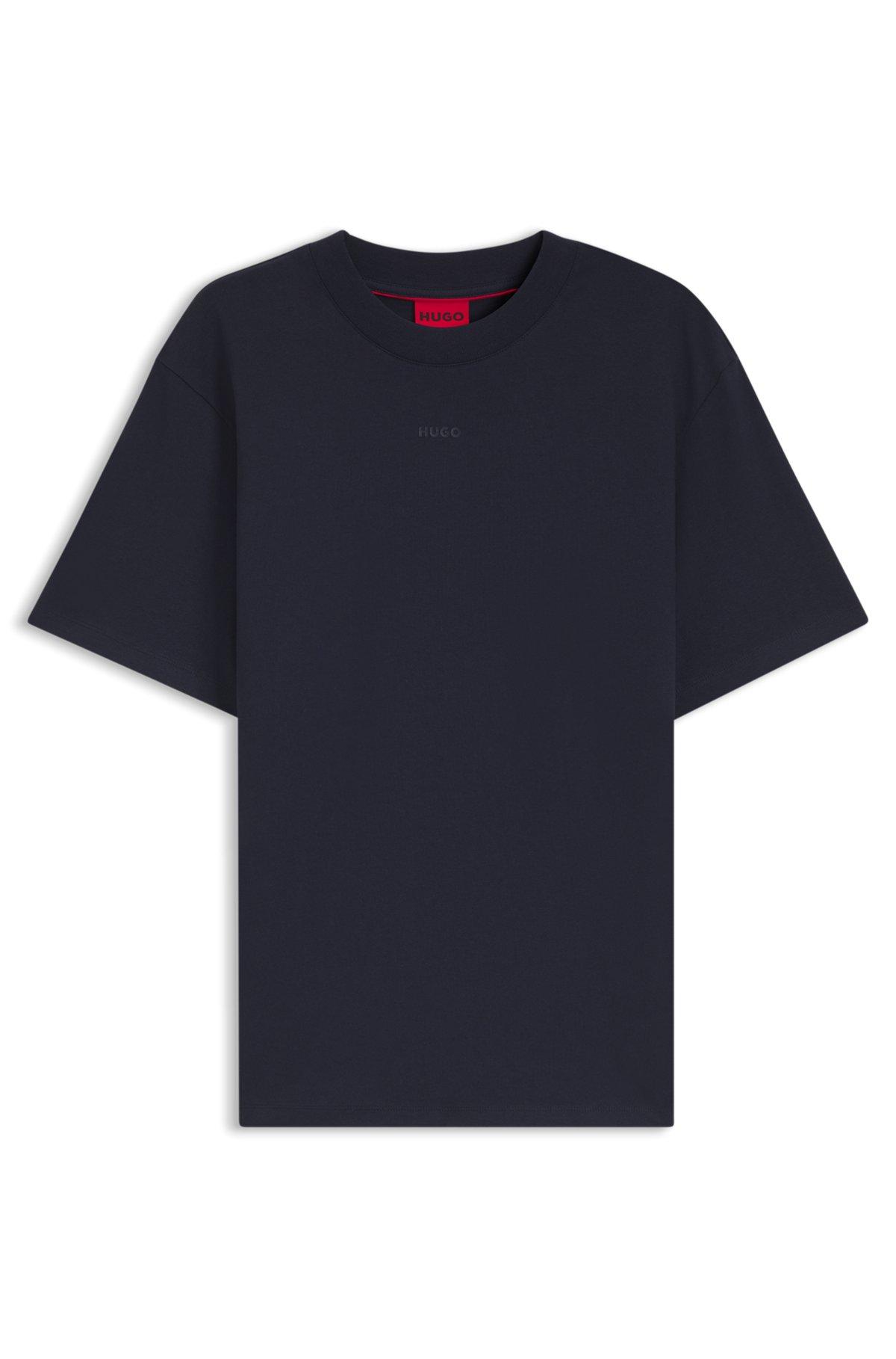 Relaxed-fit cotton-jersey T-shirt with logo print Product Image