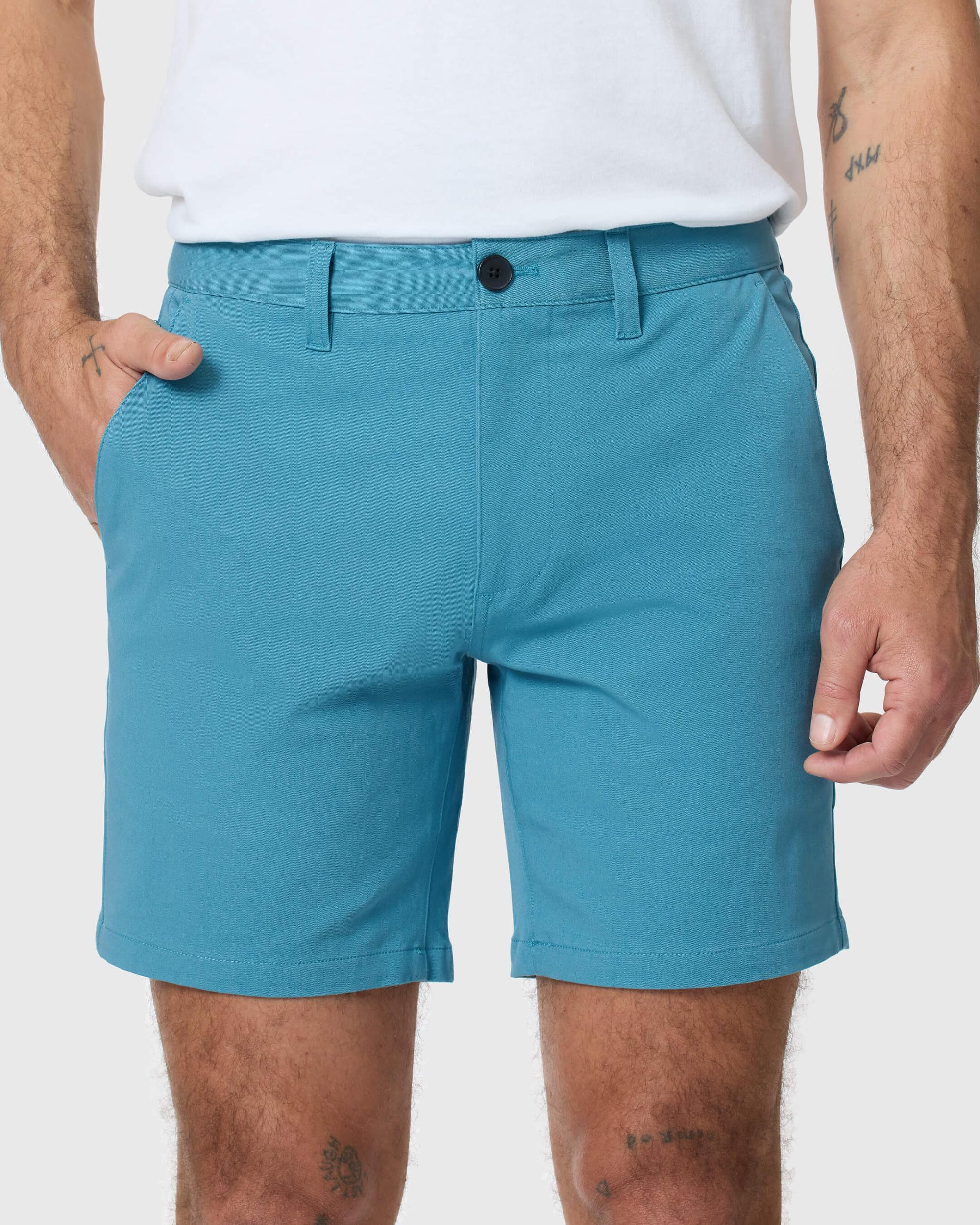 7" Harbor Classic Twill Shorts Product Image