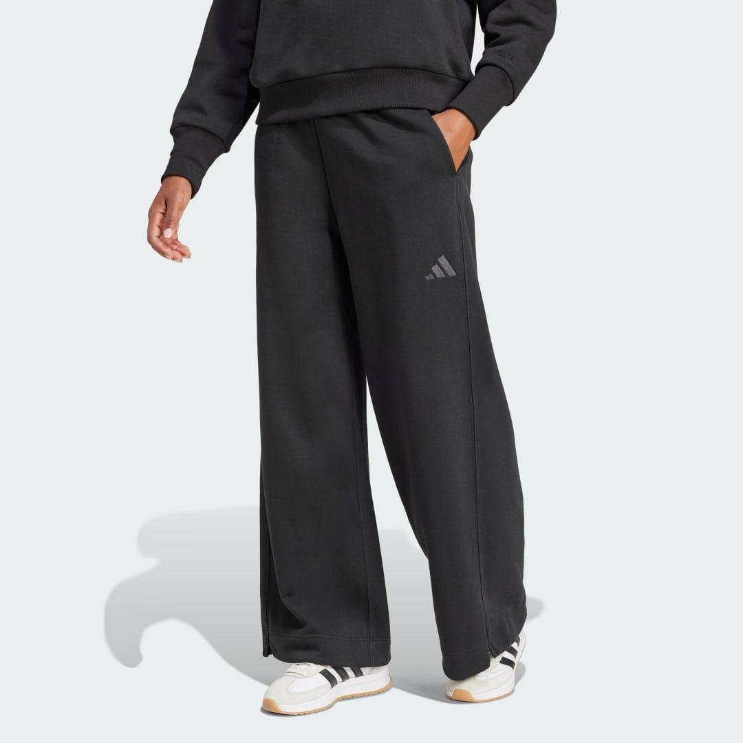 ALL SZN Fleece Loose Wide-Leg Pants Product Image