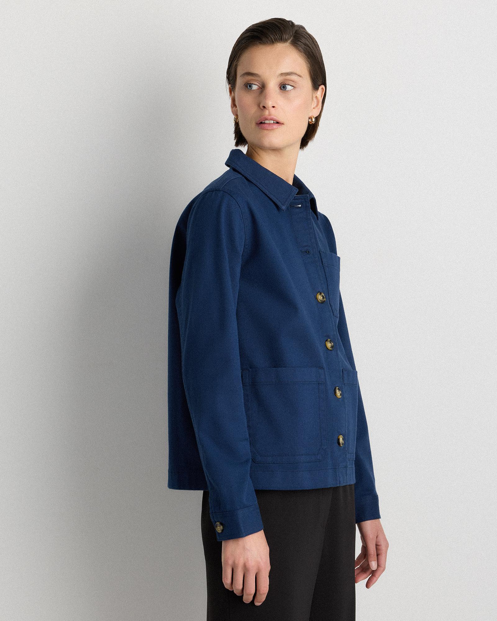 Quince | Women's Organic Comfort Stretch Chore Jacket Organic Cotton Product Image