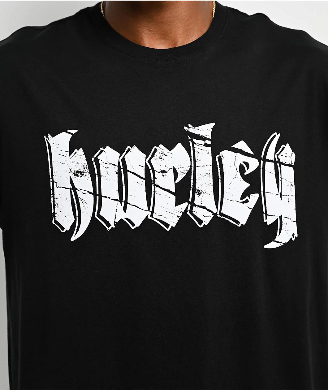 Hurley Shattered Black T-Shirt Product Image