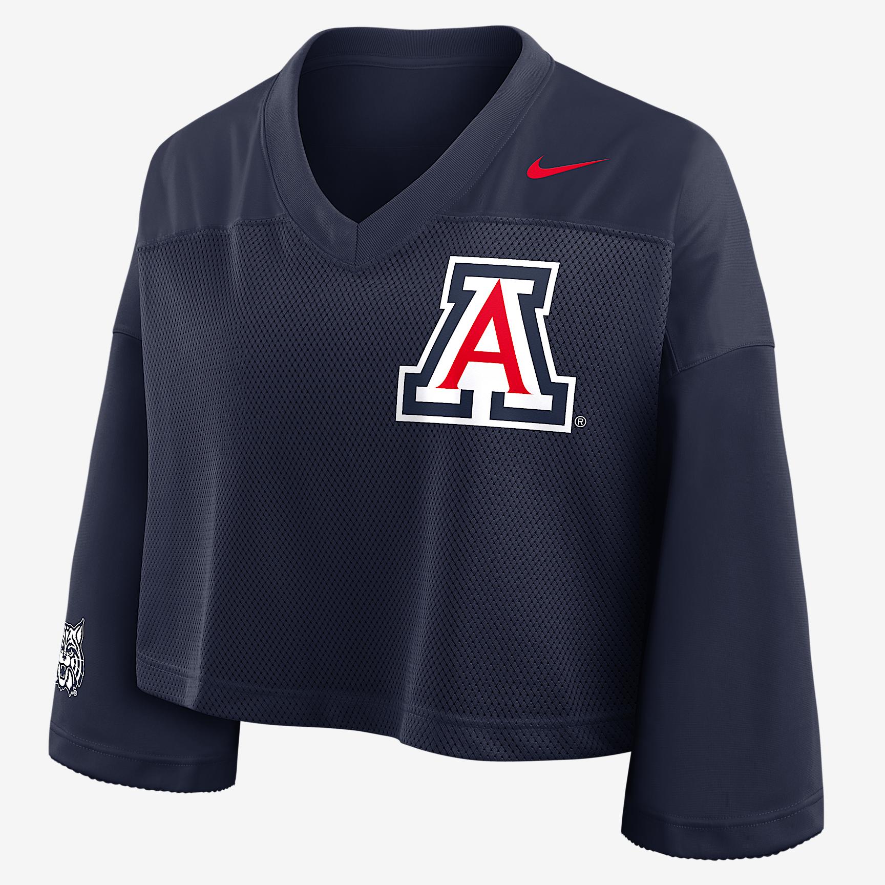 Arizona Jersey Nike Womens Dri-FIT College Cropped Top | 03O341SUAN-V4C Product Image