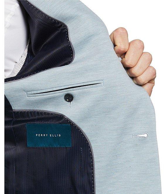 Perry Ellis Solid Knit Suit Separates Jacket Product Image