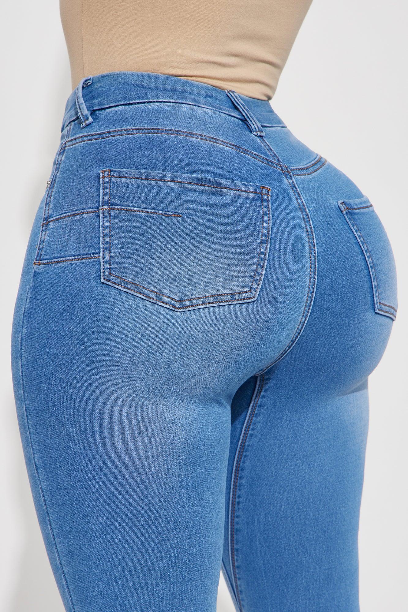 Can't Deny You Sculpting Skinny Jeans - Light Wash Product Image