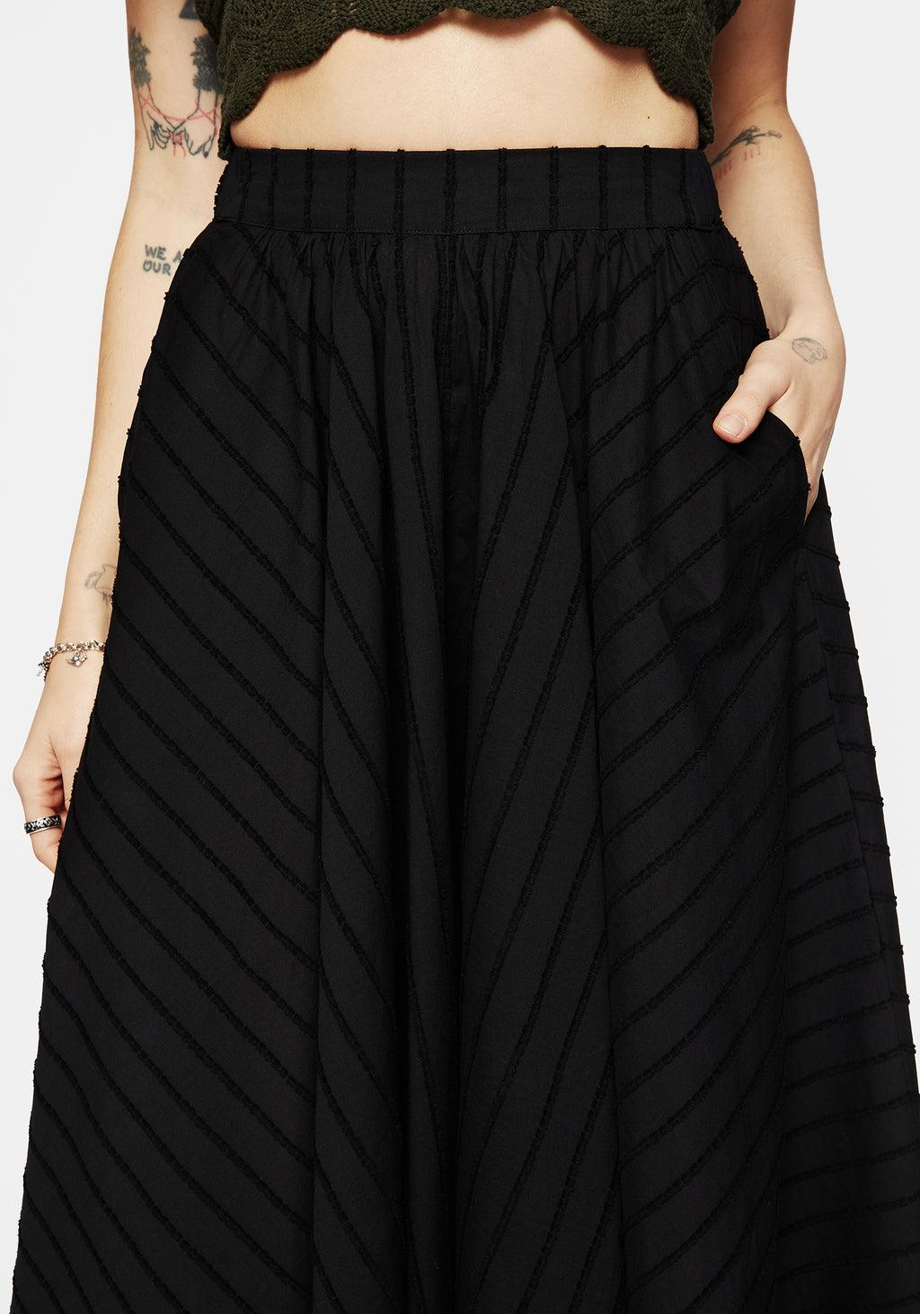 Blythe Handkerchief Hem Midaxi Skirt Product Image