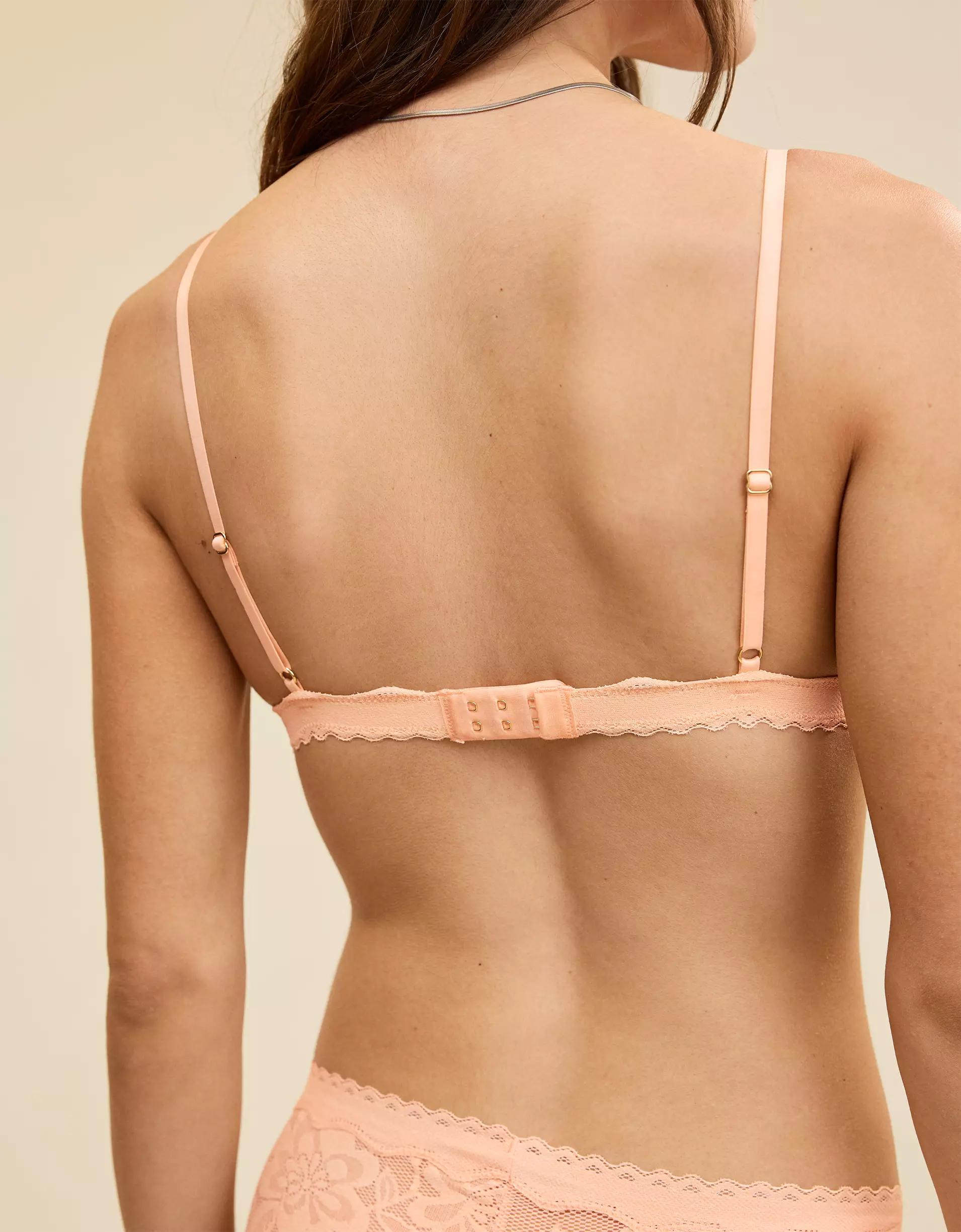 Show Off Feeling Femme Lace Triangle Bralette  Product Image