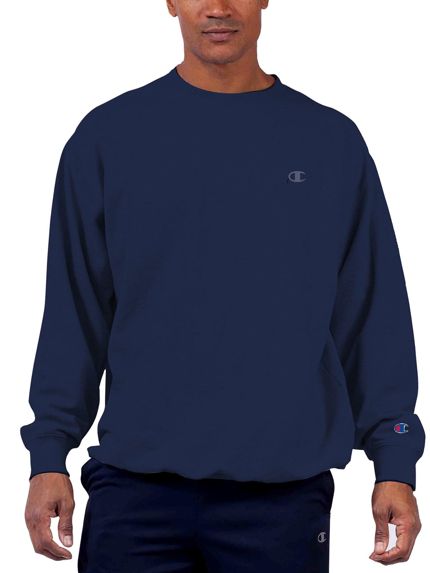 Champion Big And Tall Men's Powerblend Fleece Pullover Crew Sweatshirt Product Image