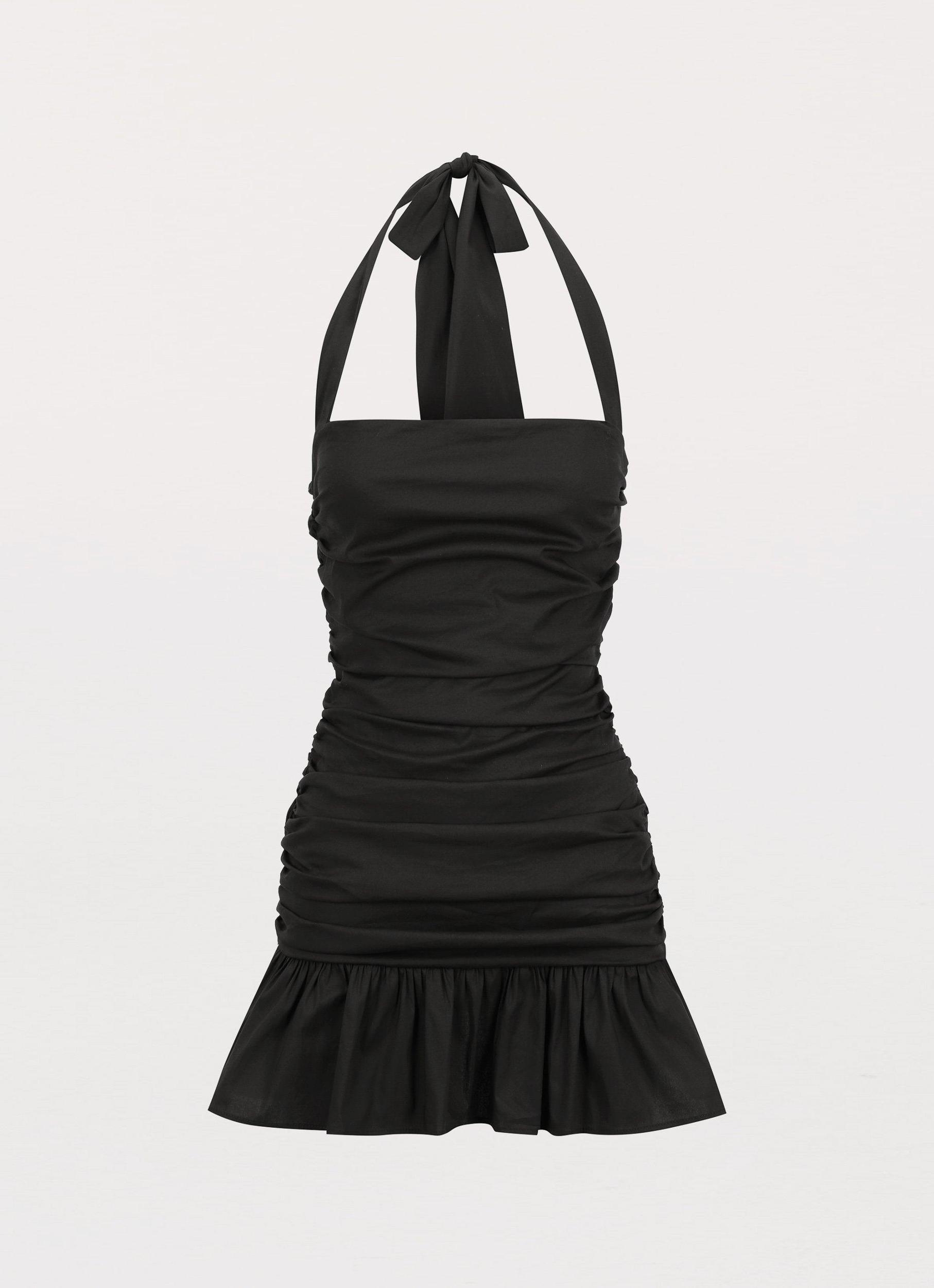 Alone With You Mini Dress - Black Product Image