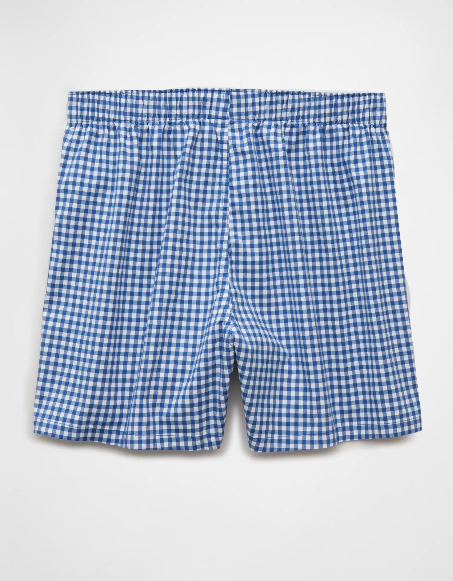 AEO Plaid Stretch Boxer Short Product Image