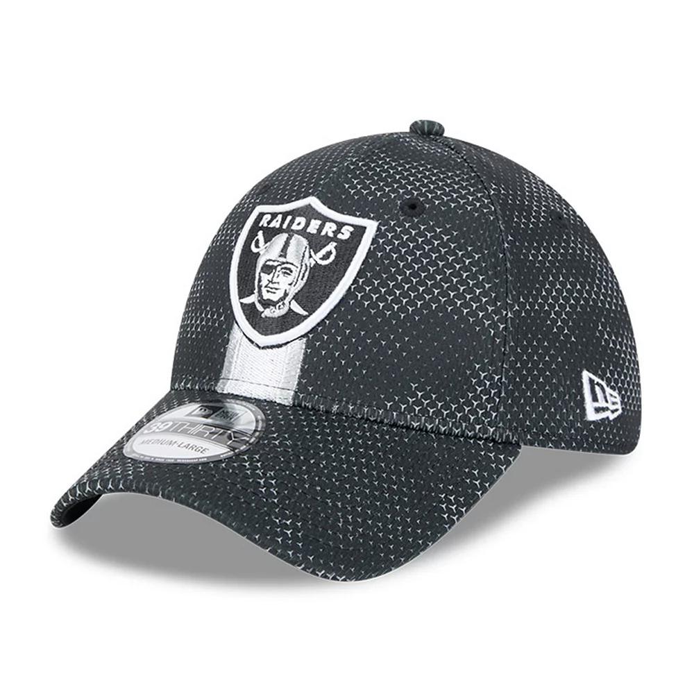 Men's New Era Black Las Vegas Raiders 2024 Sideline 39THIRTY Flex Hat, Size: Medium/Large, Lvr Black Product Image