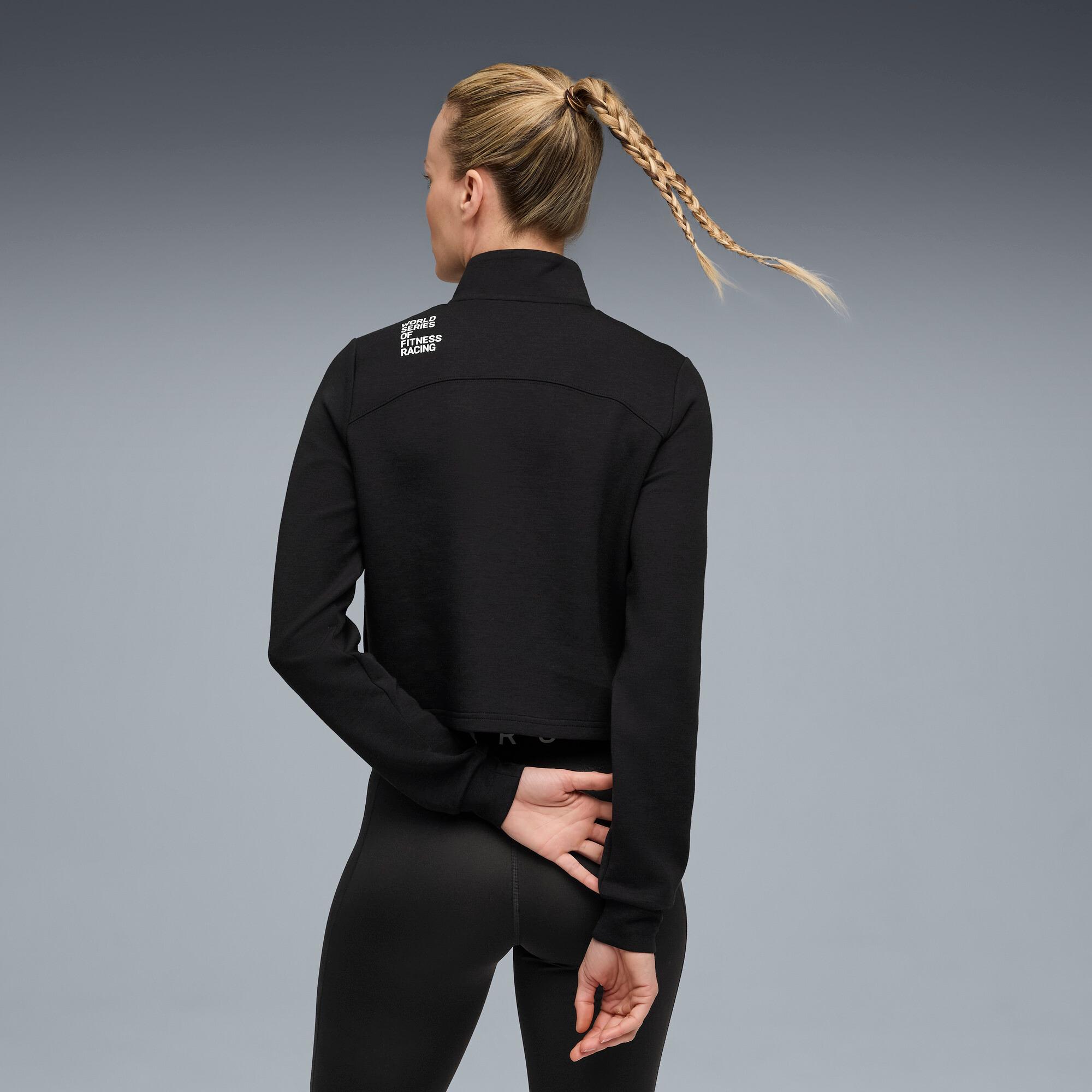 PUMA x HYROX CLOUDSPUN Quarter-Zip Top Women Product Image
