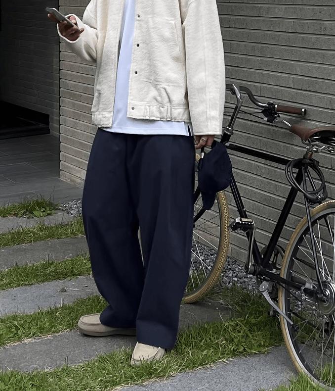 RT No. 10875 WORKWEAR CASUAL STRAIGHT PANTS Product Image