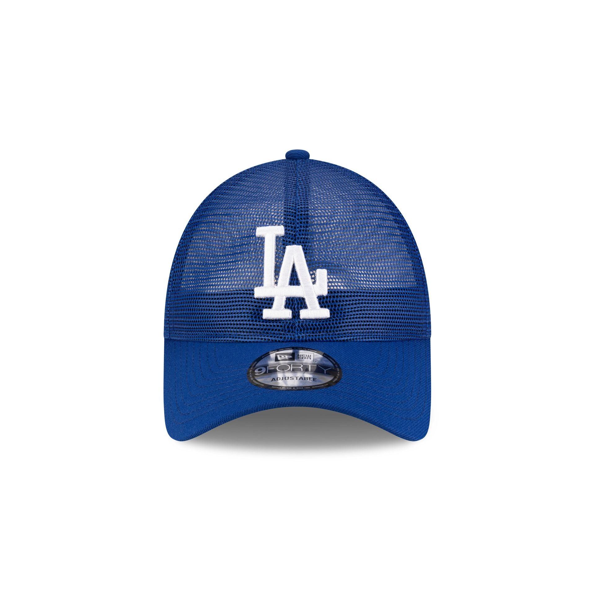 Los Angeles Dodgers Royal Blue Mesh 9FORTY Snapback Hat Male Product Image