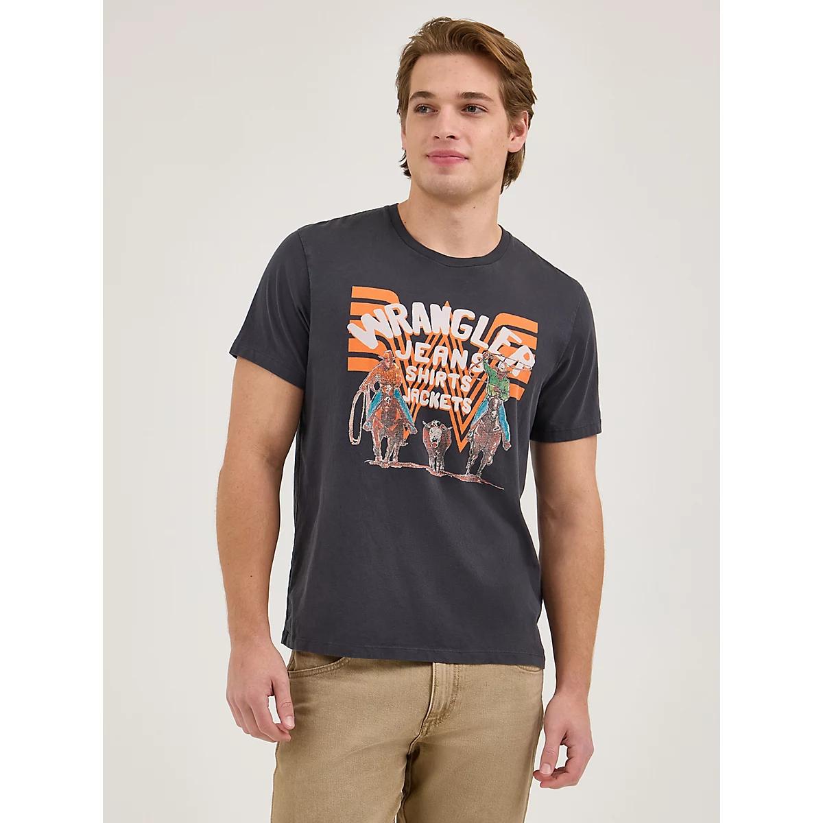 Wrangler x Whataburger Men's Graphic T-Shirt in Faded Product Image