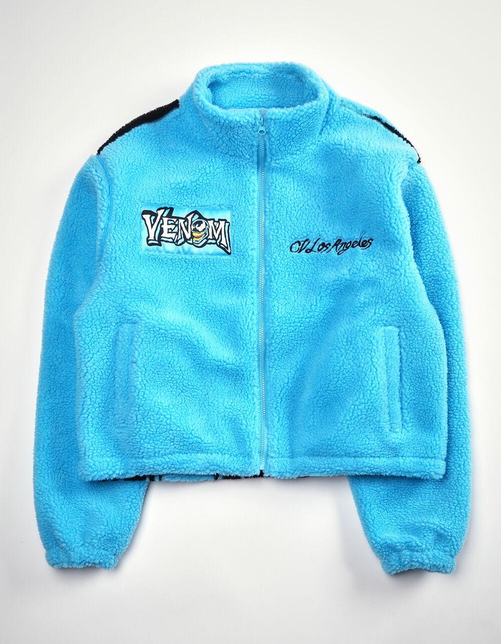 CVLA x Venom Pure Sherpa Mens Jacket - BLUE Product Image