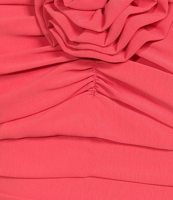 Lucy Paris Rosette Halter Fit & Flare Drop Waist Faye Bubble Dress Product Image