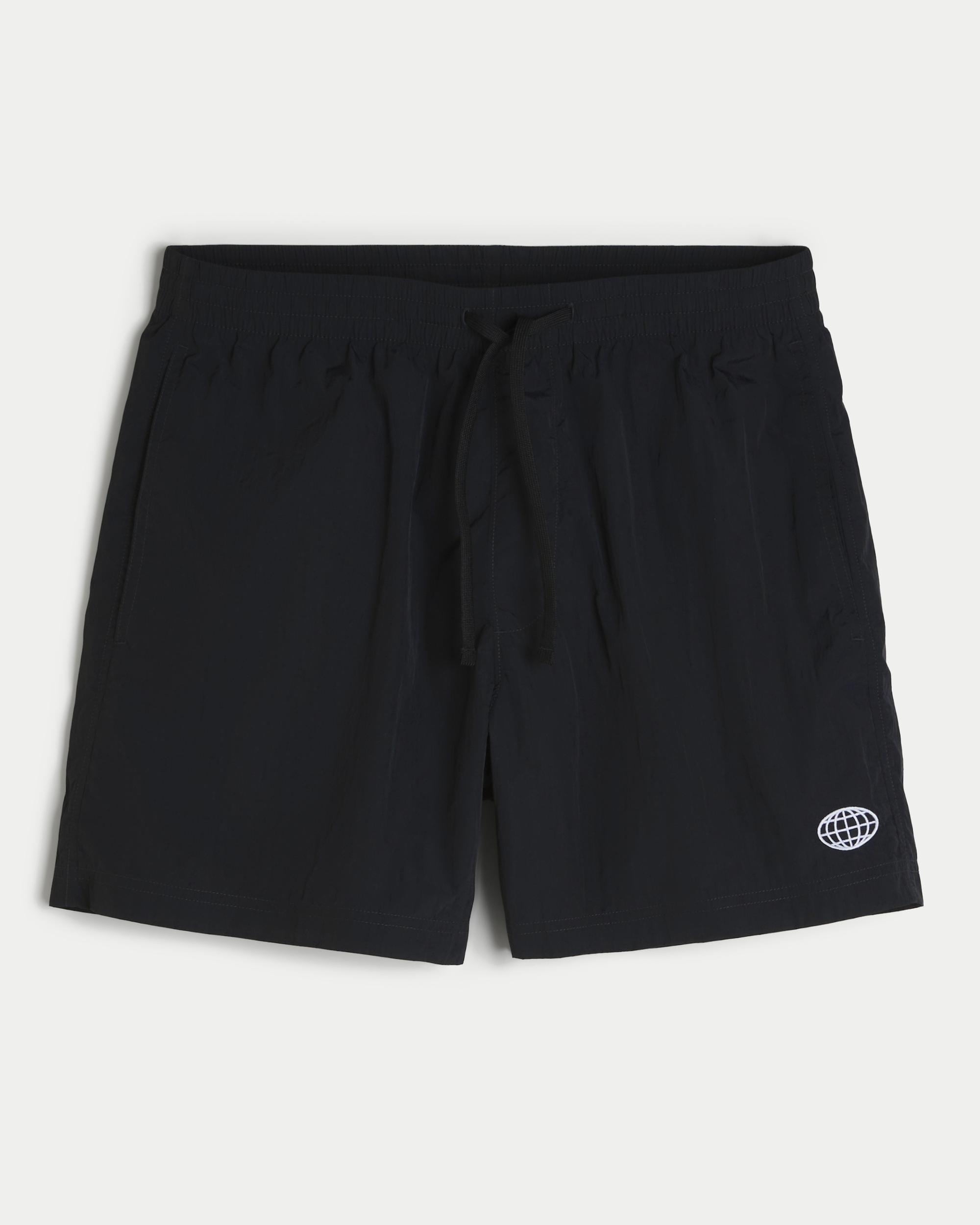 Mid-Thigh Baggy Soccer Shorts Product Image