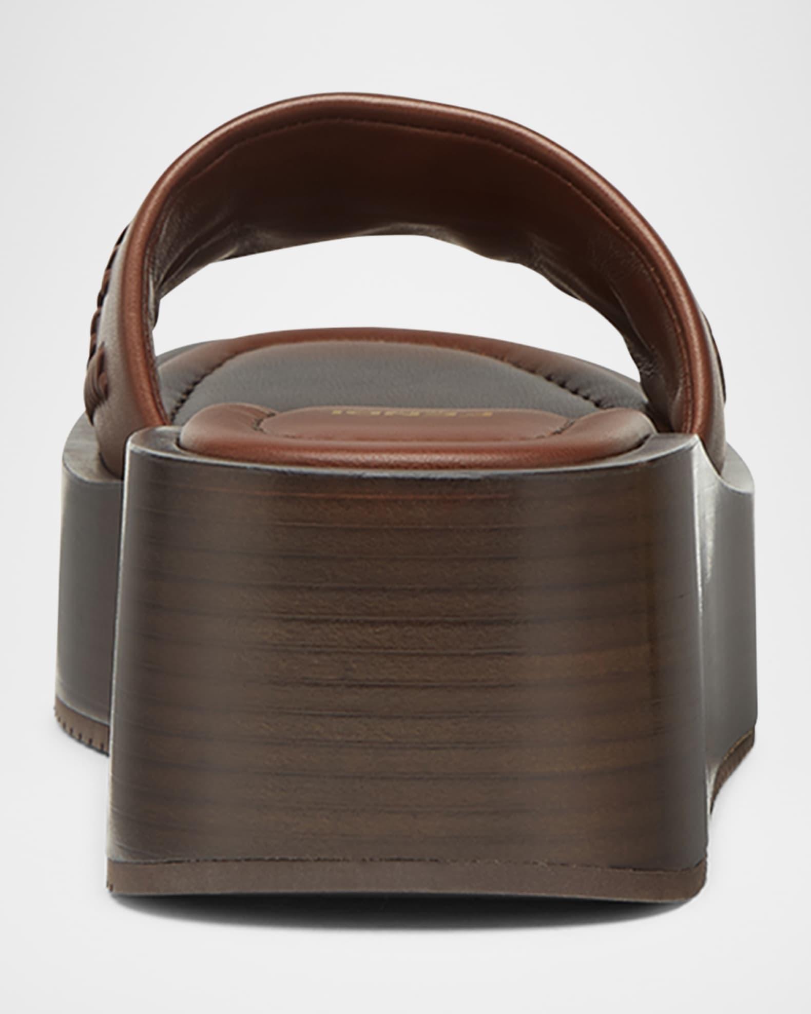 Sunshine Leather FF Platform Sandals Product Image