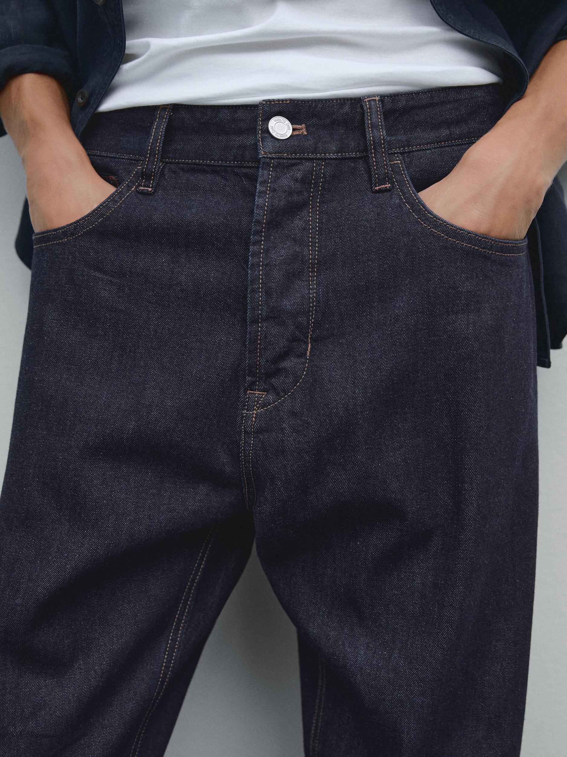 Selvedge fit jeans Product Image