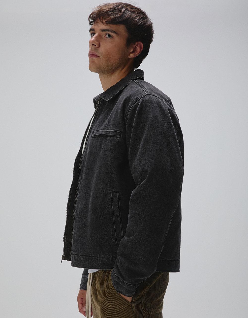 RSQ Mens Denim Workwear Jacket - INDIGO Product Image