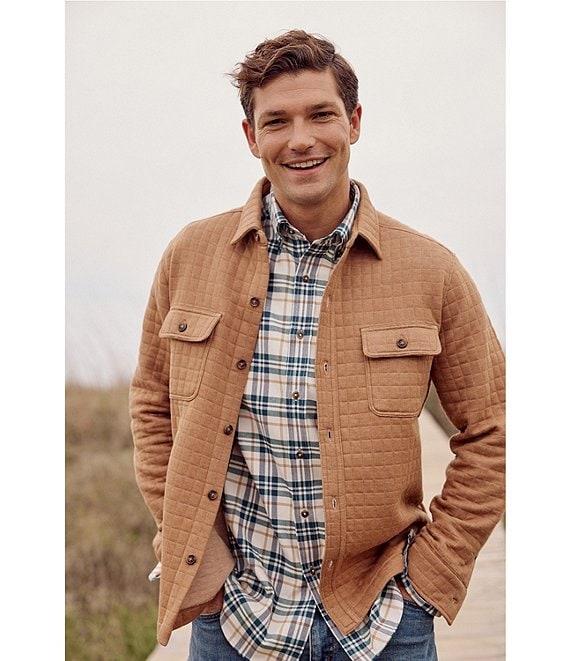 Southern Tide Fairwood Quilted Knit Shirt Jacket Product Image