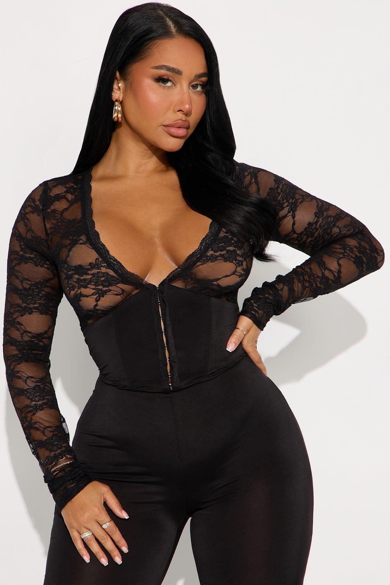 My Favorite Flare Jumpsuit - Black Female Product Image