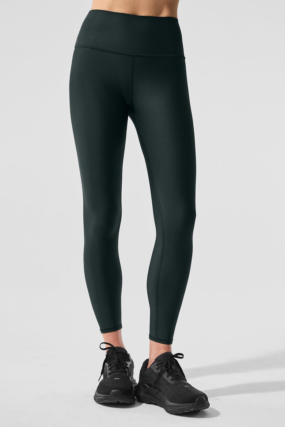 7/8 High-Waist Airlift Legging - Charcoal Green Female Product Image