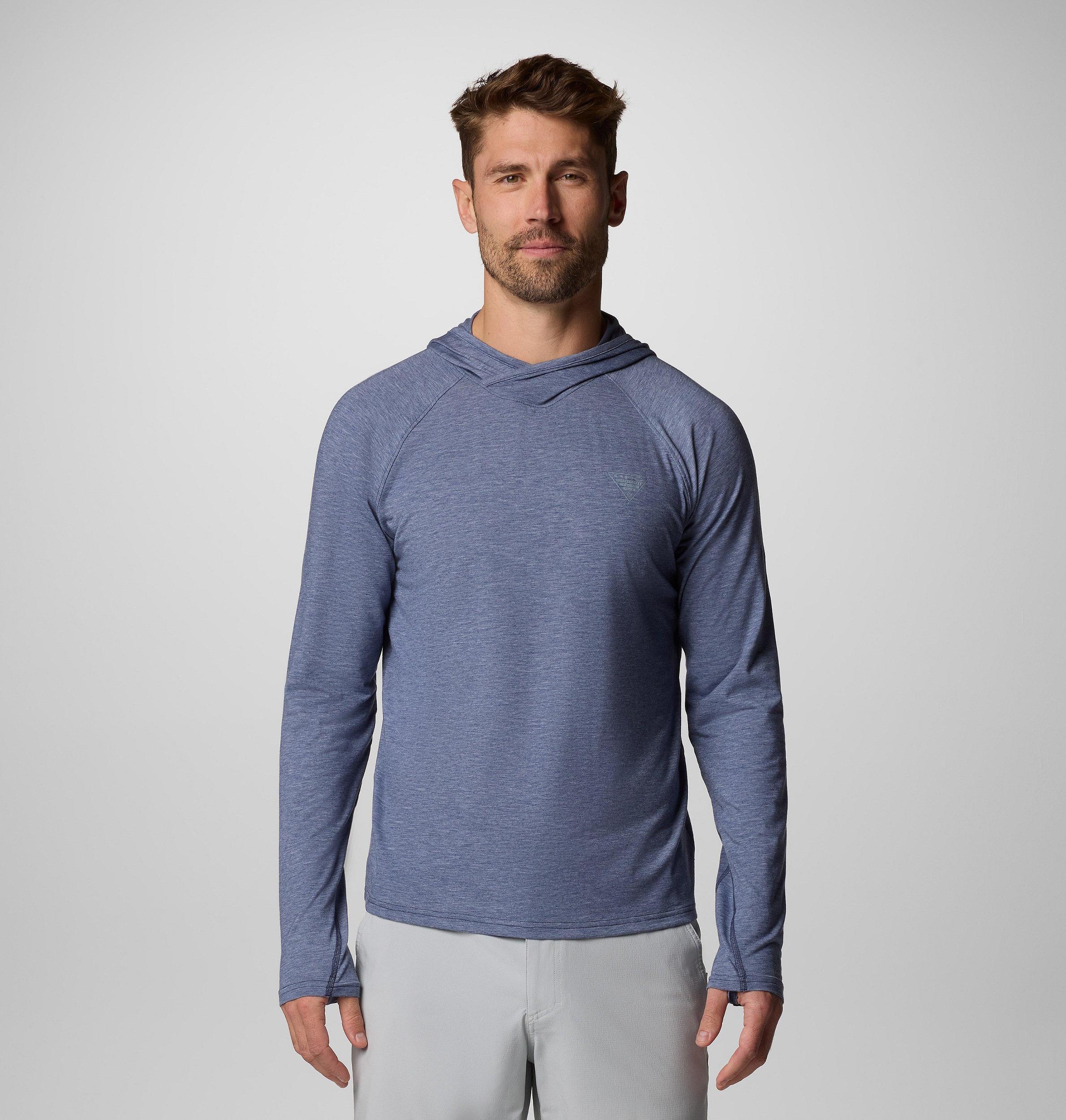 Columbia Mens PFG Uncharted Hoodie - Tall- Product Image