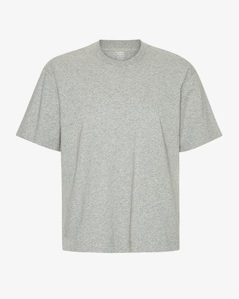 Oversized Organic T-Shirt - Heather Grey Product Image