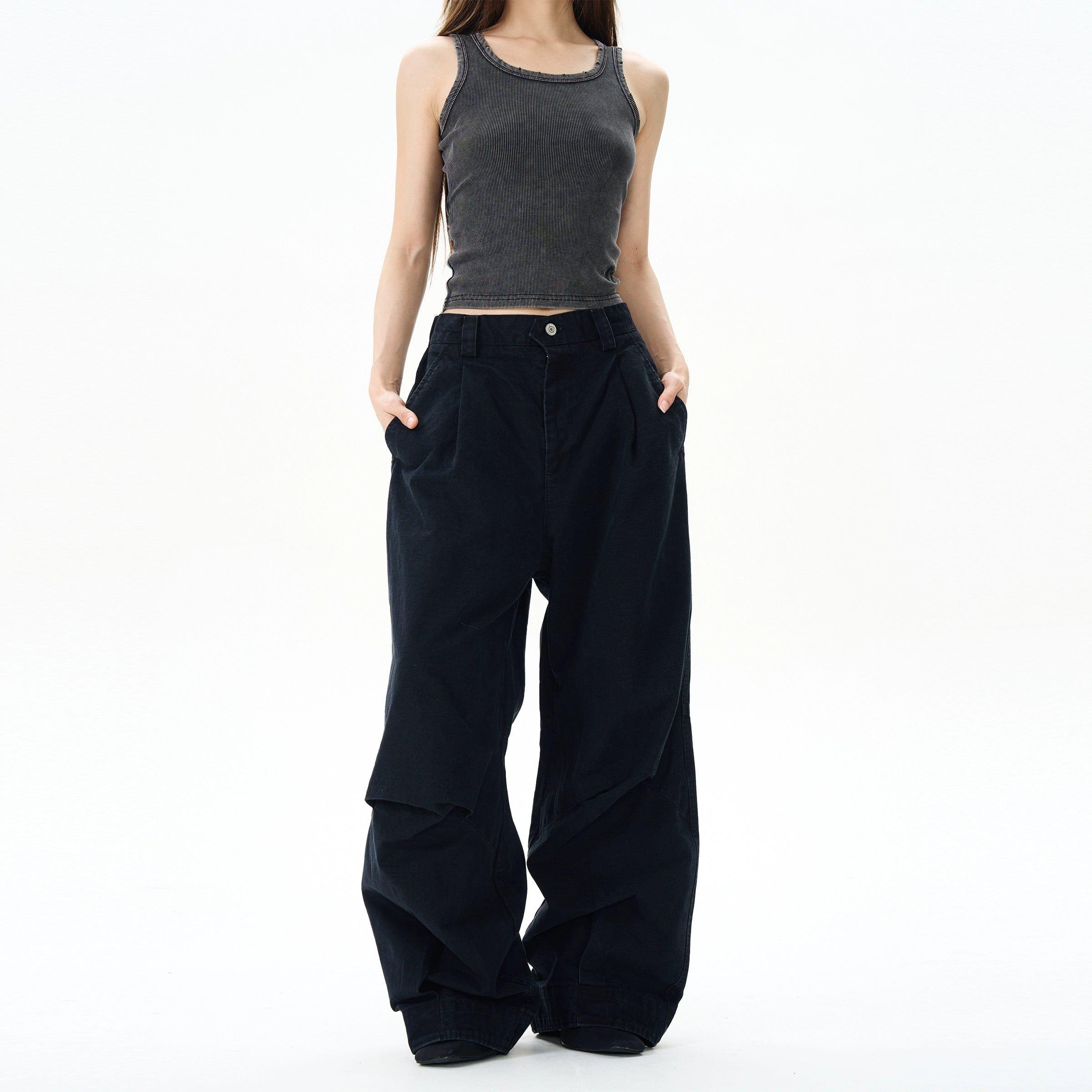 RT No. 12152 PLEATED WORKWEAR PANTS Product Image