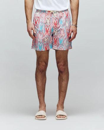MENS CHUCK ALL OVER PRINT LIGHTWEIGHT SWIM TRUNK - MB1000003 Male Product Image
