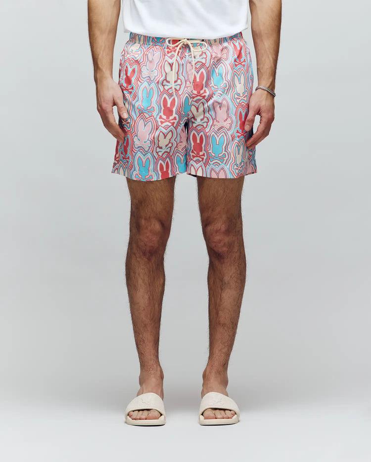 MENS CHUCK ALL OVER PRINT LIGHTWEIGHT SWIM TRUNK - MB1000003 Male Product Image