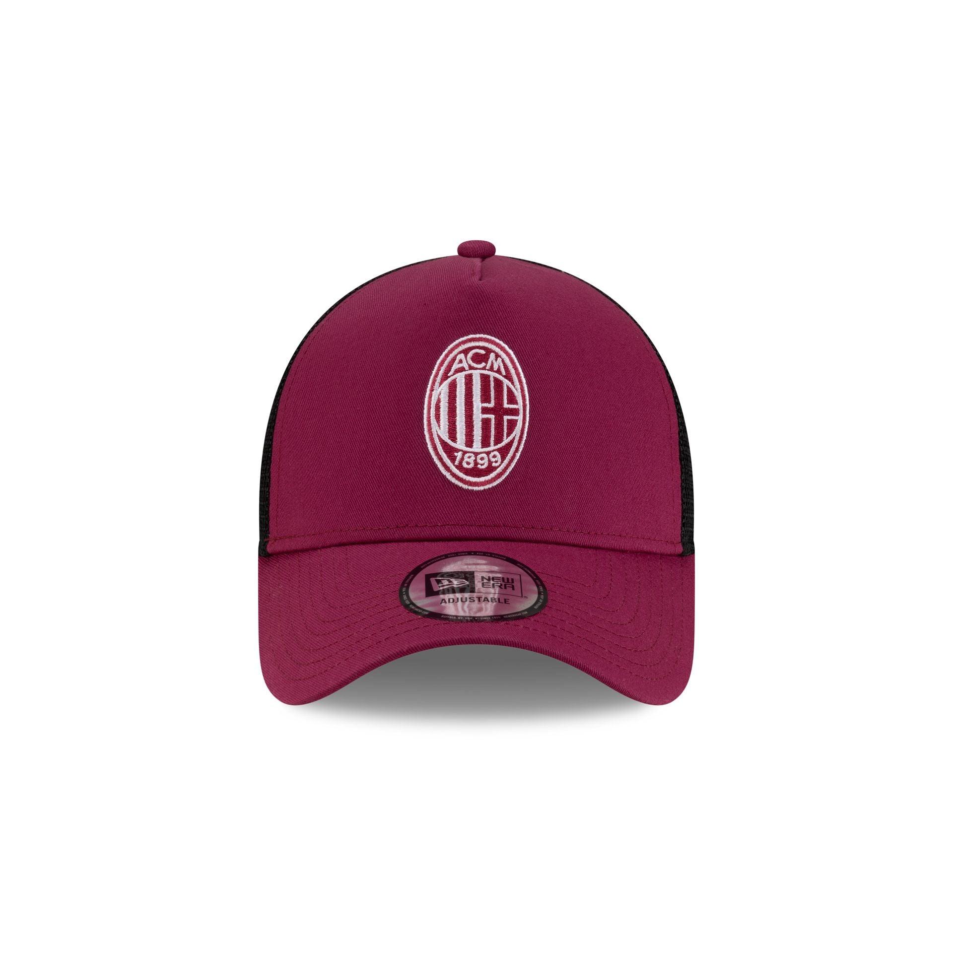 AC Milan Seasonal Dark Red 9FORTY A-Frame Trucker Hat Male Product Image