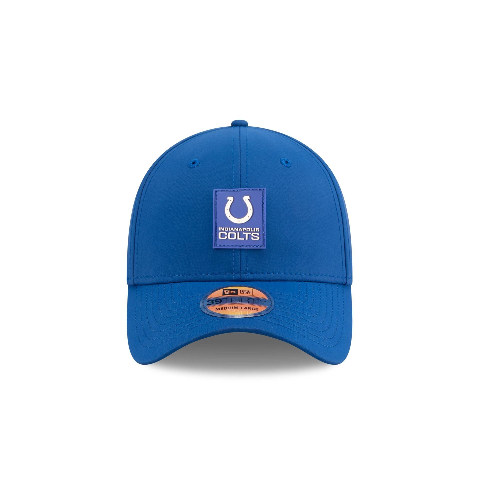 Indianapolis Colts 2025 Sideline Hot Weather 39THIRTY Stretch Fit Hat Male Product Image
