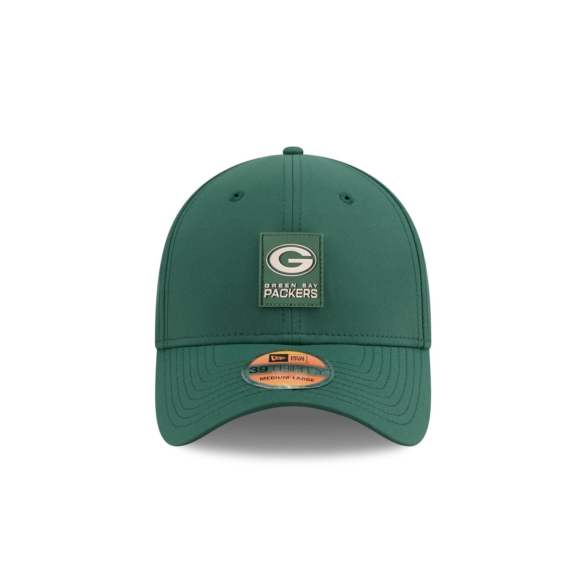 Green Bay Packers 2025 Sideline Hot Weather 39THIRTY Stretch Fit Hat Male Product Image