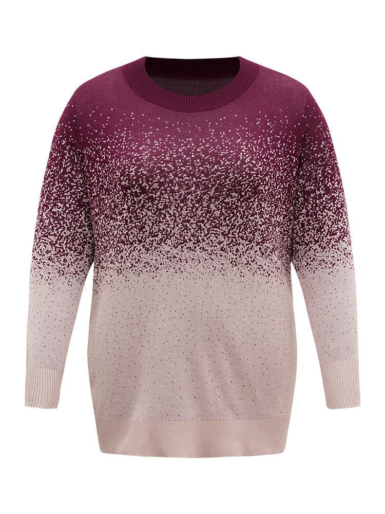 Supersoft Essentials Ombre Elastic Cuffs Pullover Female Product Image