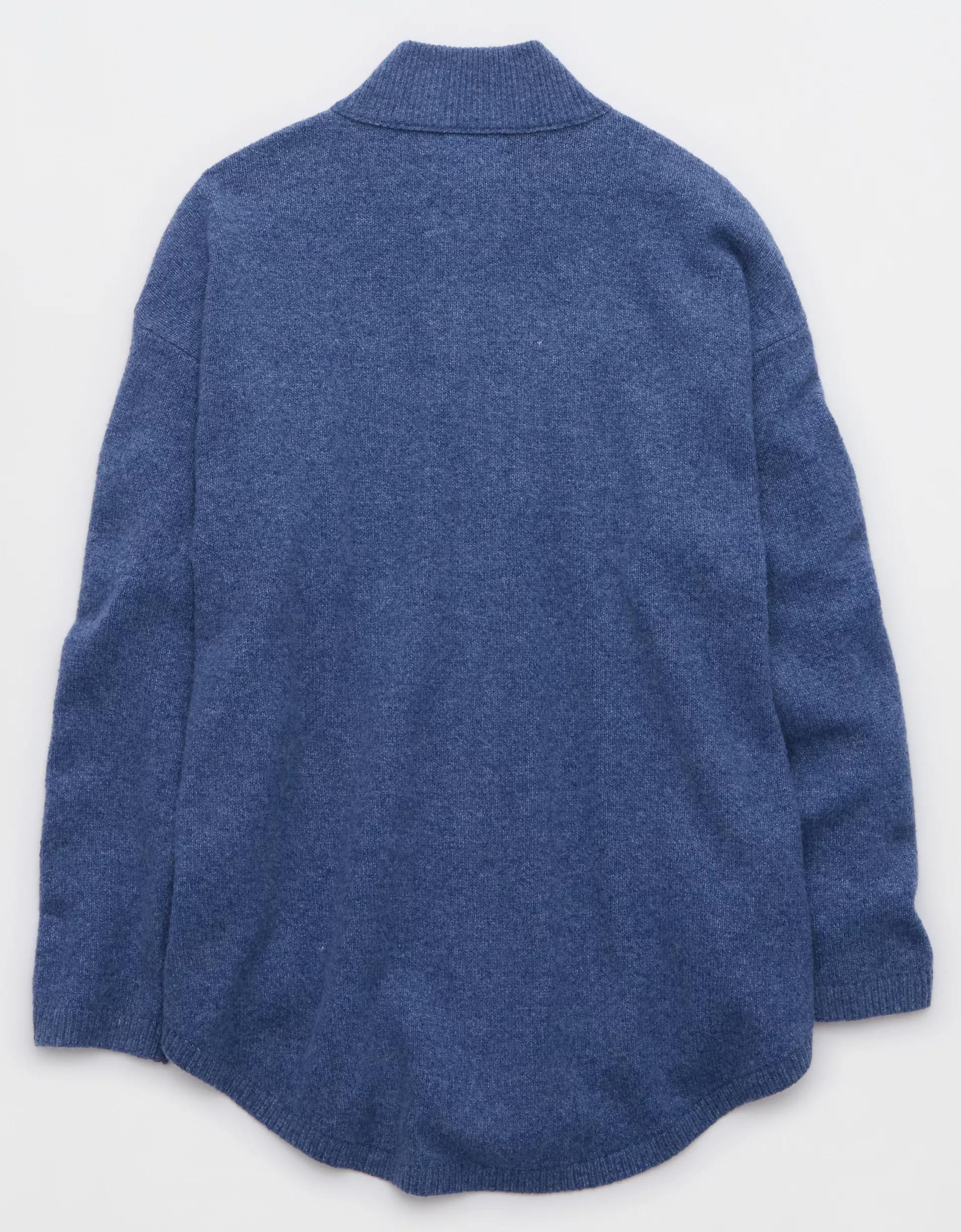 Aerie unREAL Button Down Cardigan Product Image