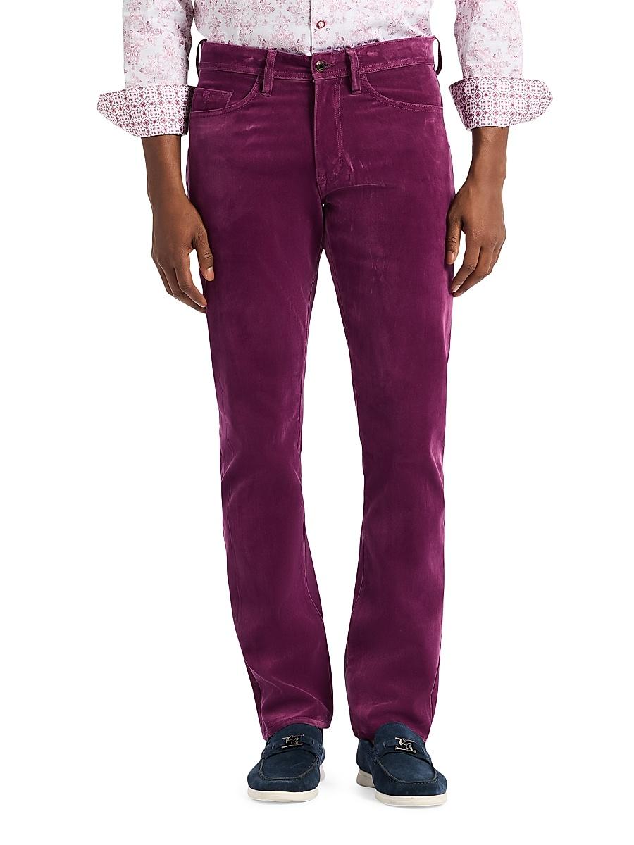 Mens Celestial Velvet Slim-Fit Pants Product Image